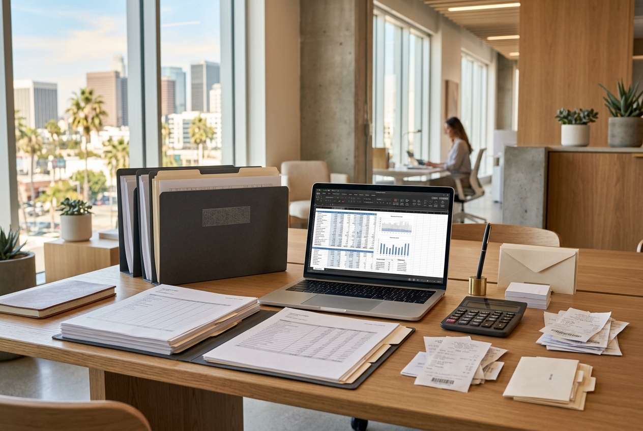 Industrial process diagram and equipment records prepared for tax exemption analysis