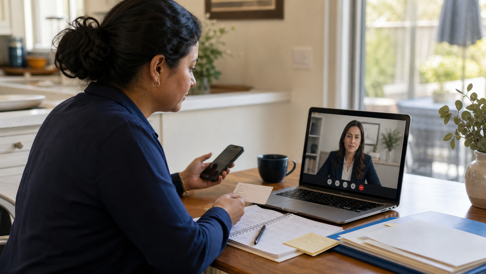 Organized official records and planning materials for immigration review