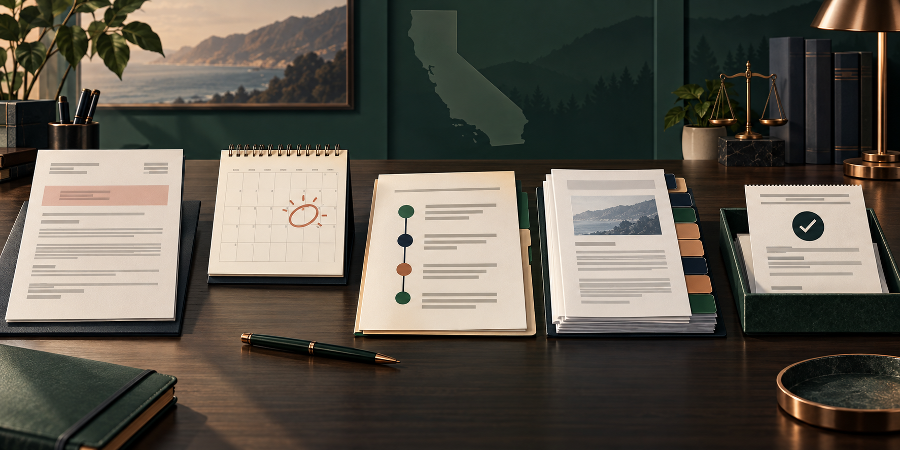 California taxpayer organizing an FTB Notice of Proposed Assessment, protest calendar, issue matrix, legal authorities, and indexed exhibits