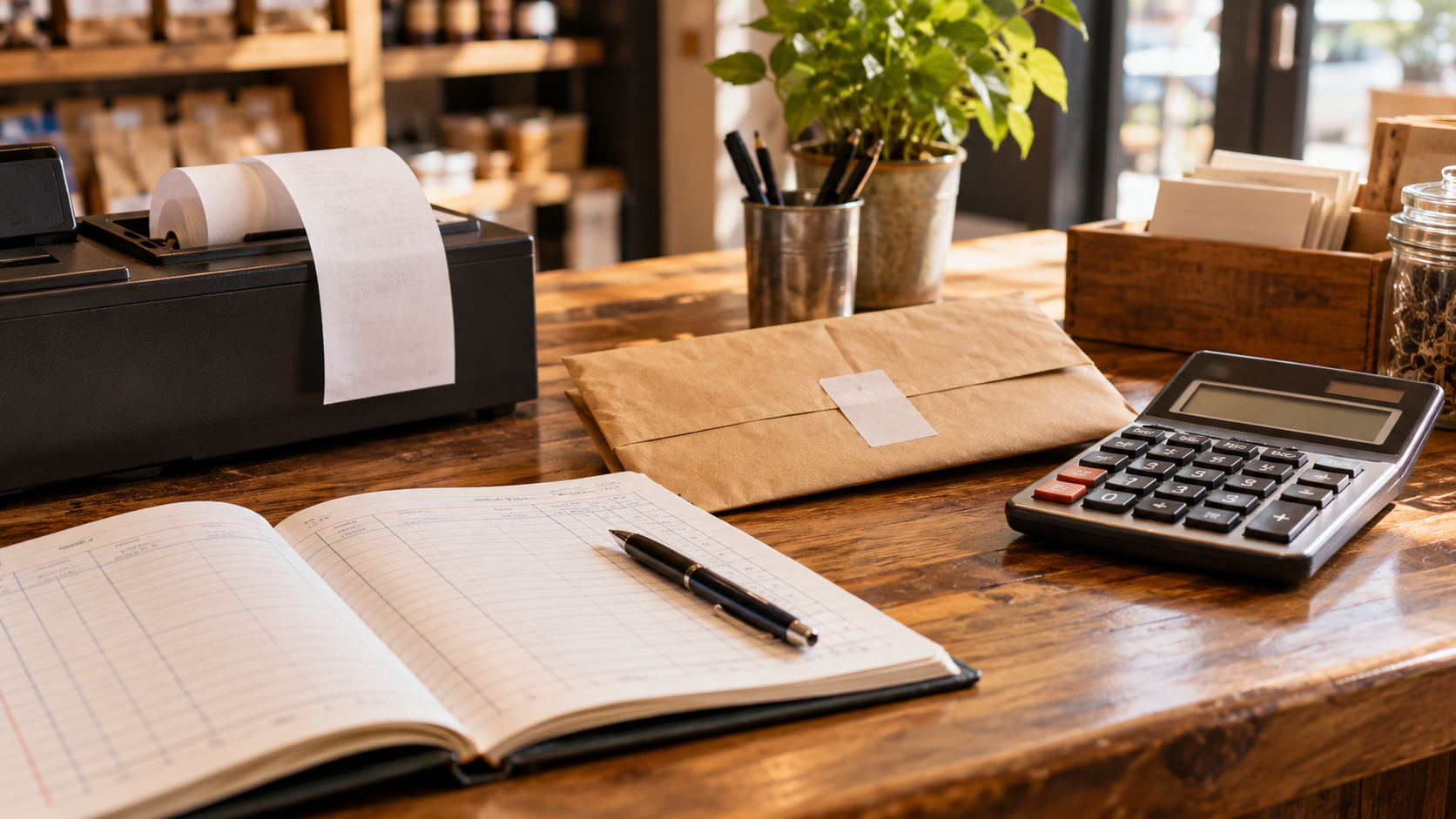 Business records, cash receipts, and a calendar used to evaluate a Form 8300 filing deadline