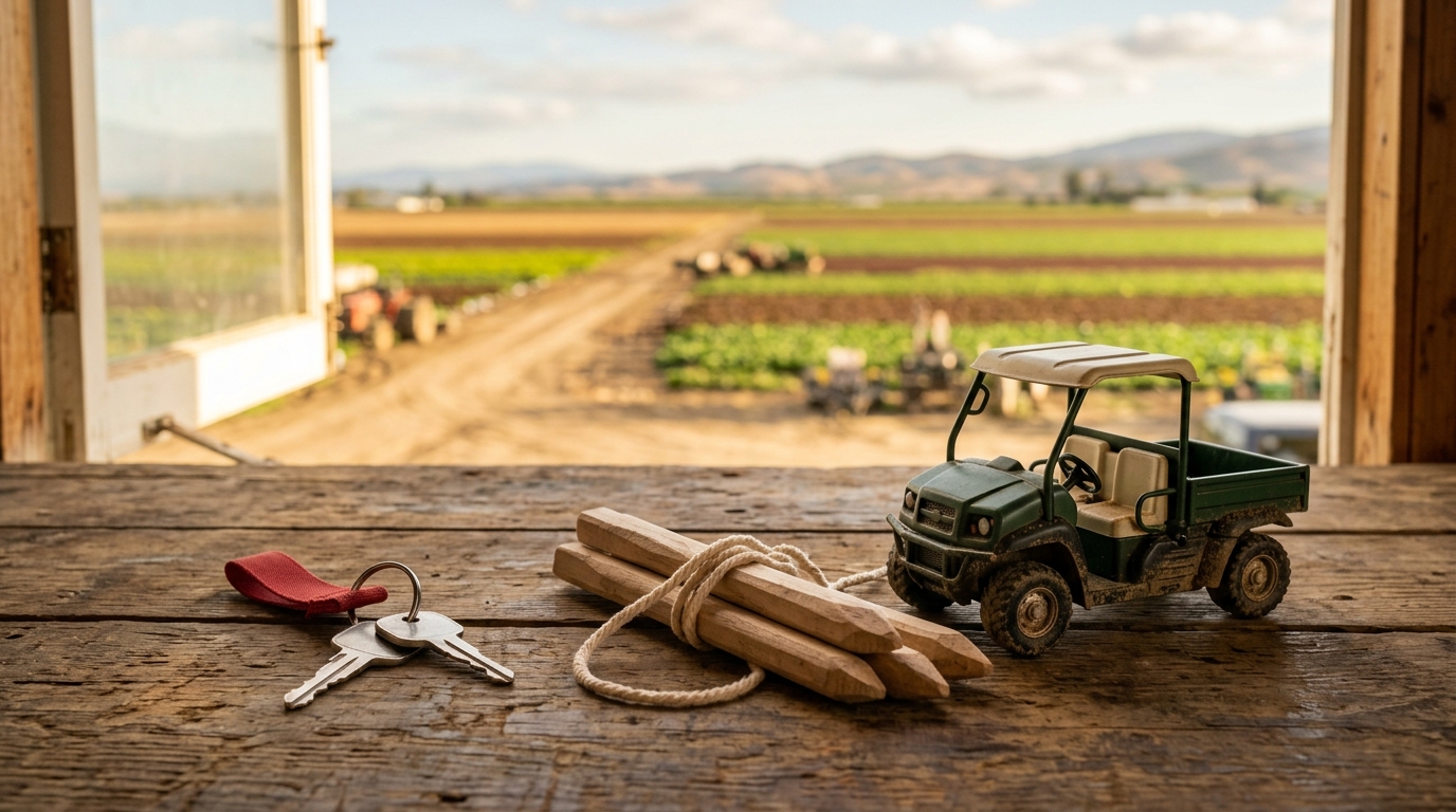 Agricultural work routes and transportation records arranged for legal review