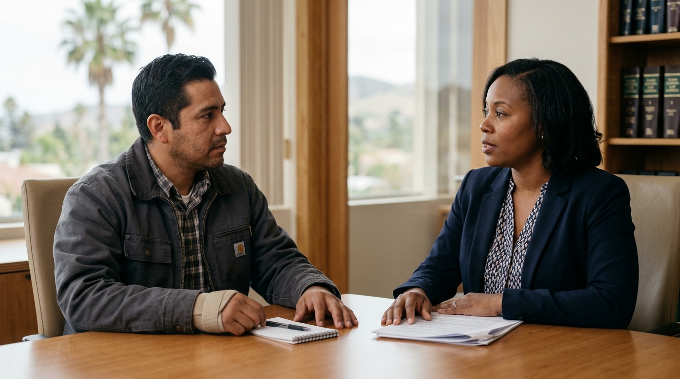 Editorial image accompanying Steps to Take After a Workplace Injury in California: How Legal Representation Helps